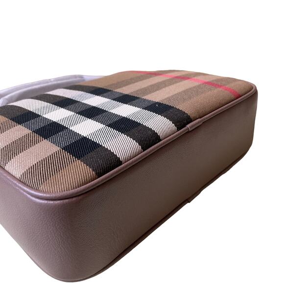 Burberry check print Crossbody bag brand new tag medium - Picture 2 of 6